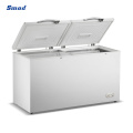 423L Double Doors Top Open Horizontal Electric Deep Chest Freezer